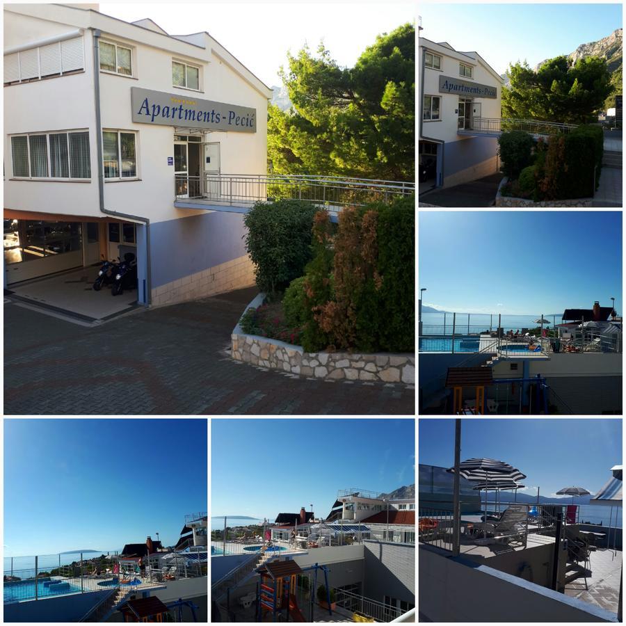 Aparthotel Pecic Gradac  Dış mekan fotoğraf